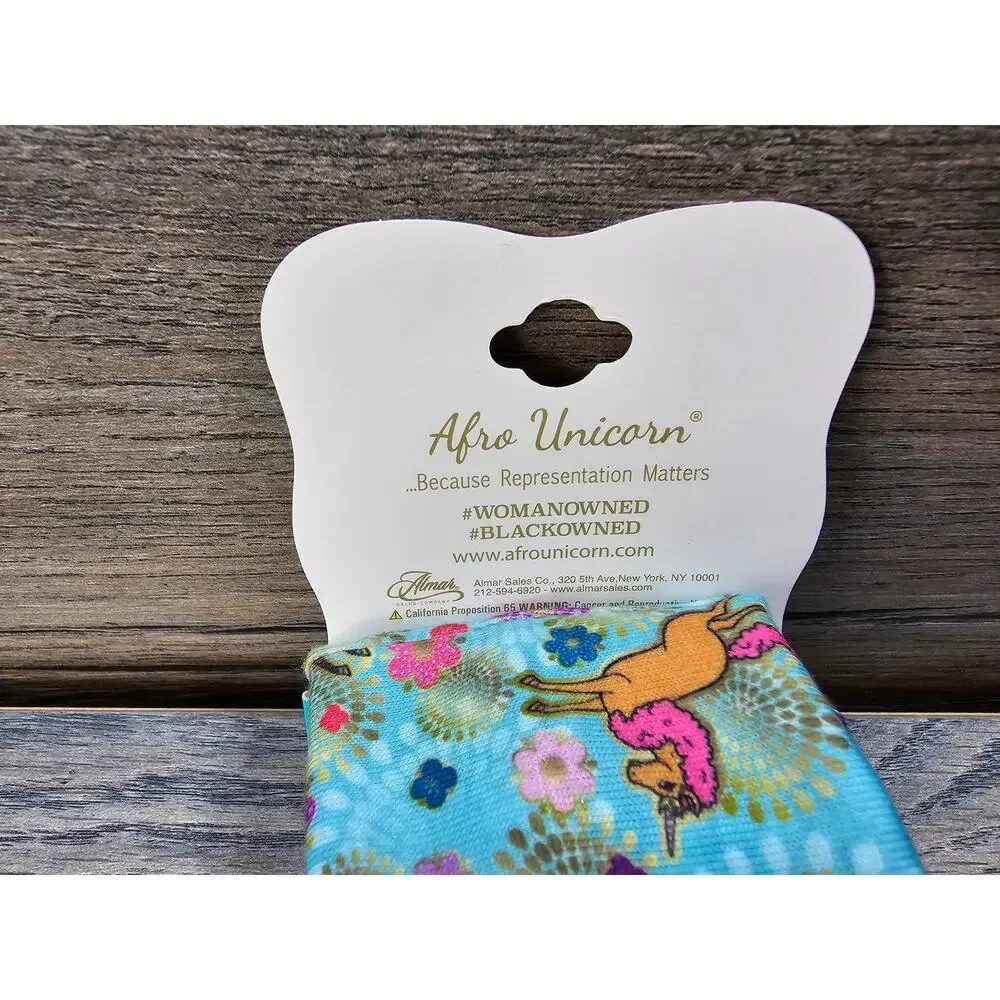 Afro Unicorn 3 piece Headwraps